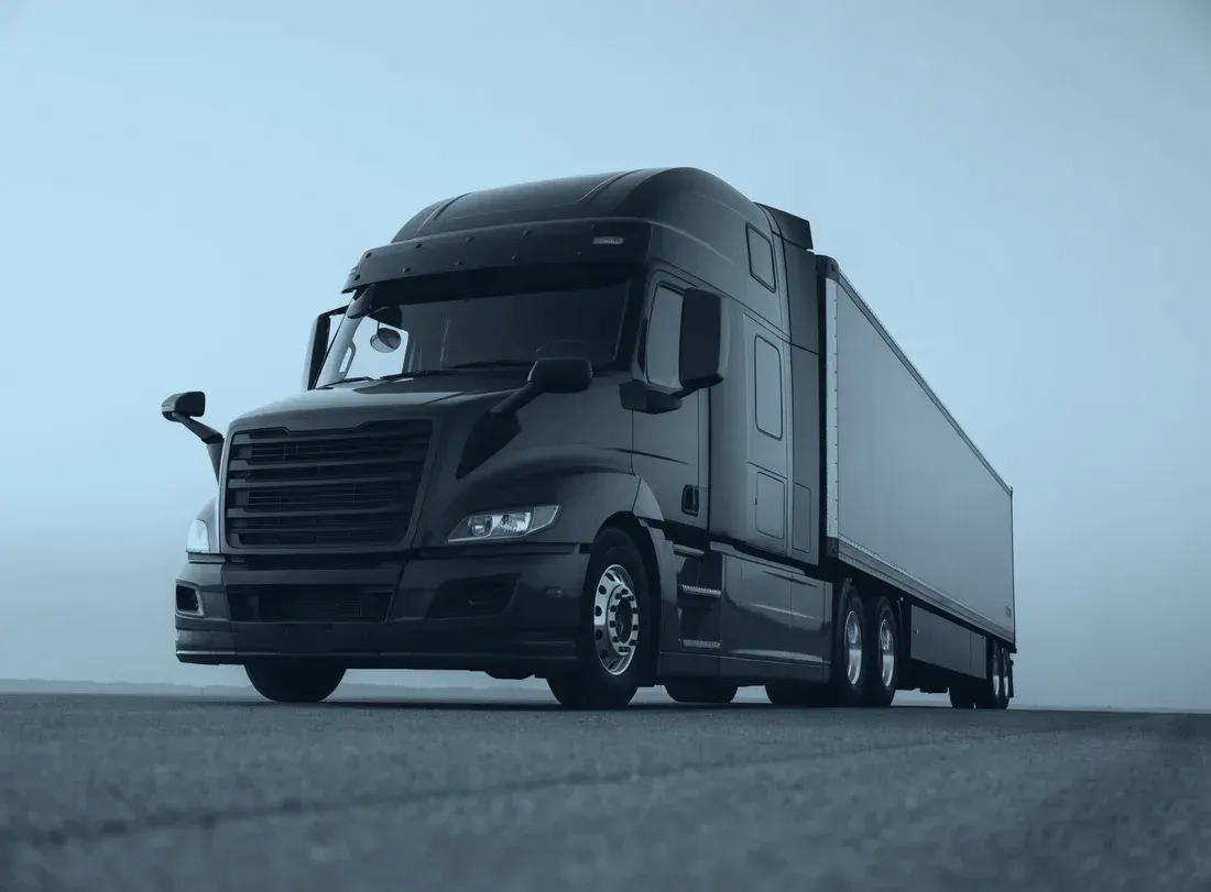 Commercial truck financed by Blue Capital